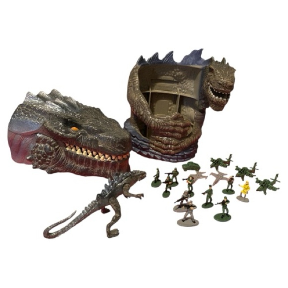 Vintage Godzilla Micro World Battle Playset - Picture 2 of 7